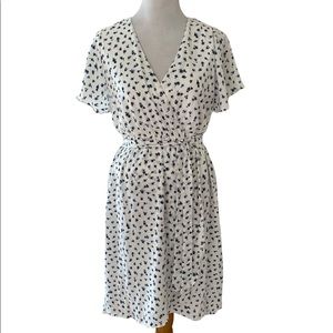 White and blue Sienna Sky size M dress